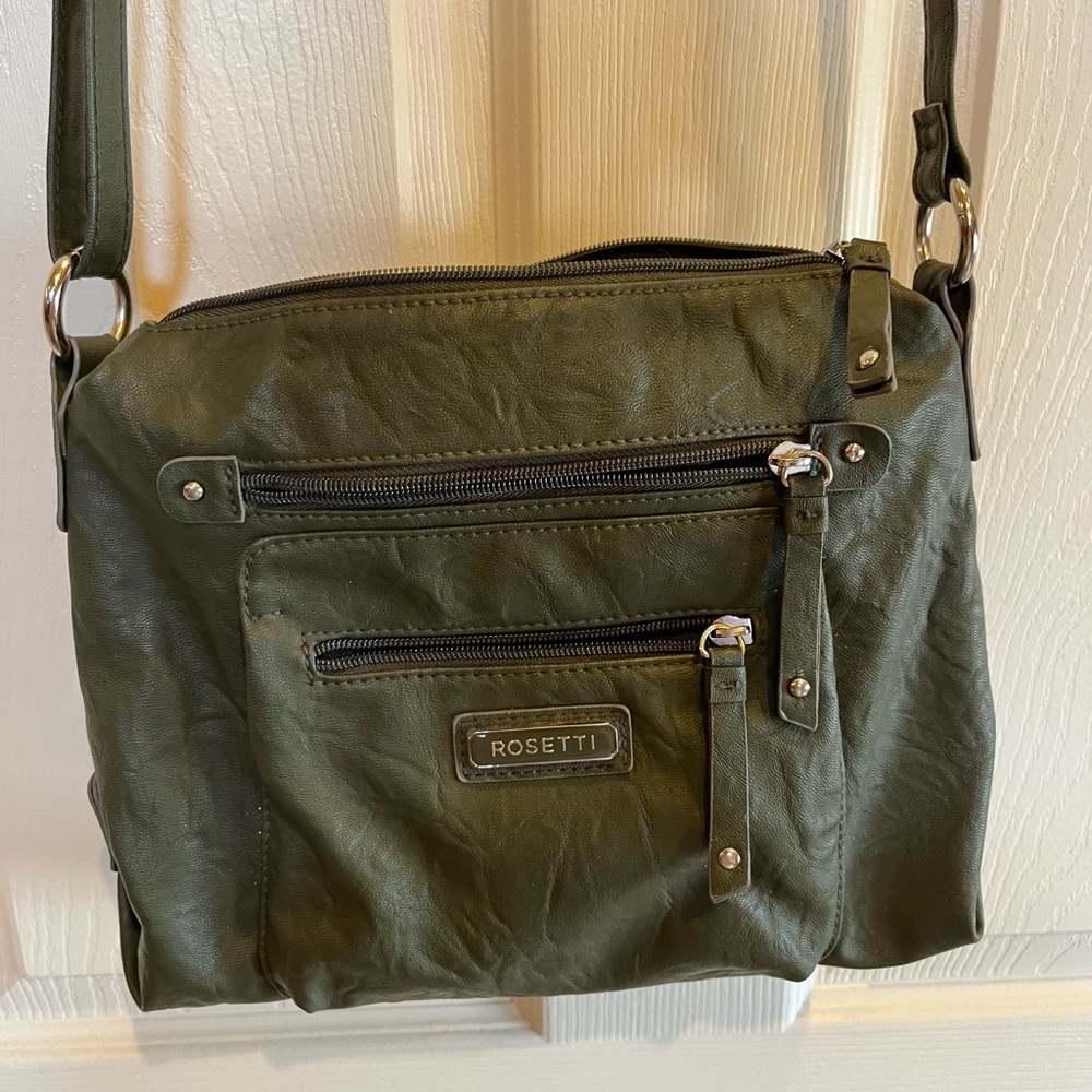 Rossetti Army Green Handbag